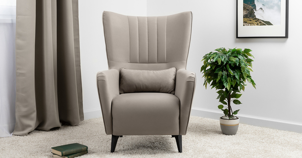 Кресло для отдыха Феличе ТК 531 велюр Велутто 08 светлый кварцевый серый