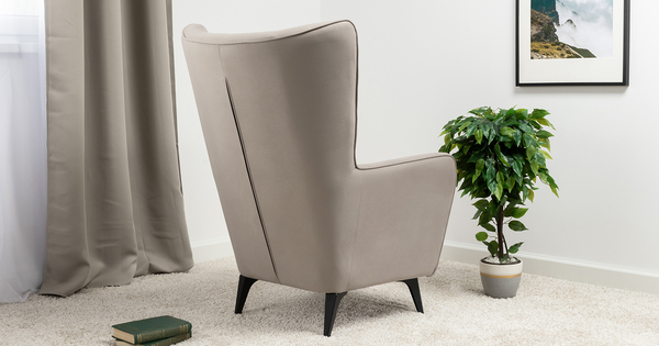 Кресло для отдыха Феличе ТК 531 велюр Велутто 08 светлый кварцевый серый