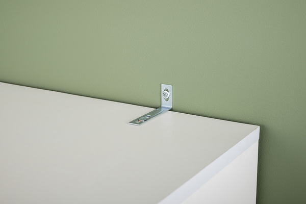 Шкаф-пенал Эйр 16.324.01 белый РЕ шагрень, собирается на любую сторону