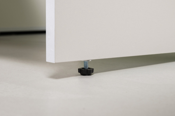 Прихожая Эйр композиция 1 белый PE шагрень, собирается на любую сторону