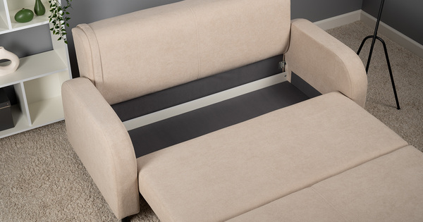 Диван-кровать прямой Киото ТД 780 велюр Epic 12 beige бежевый