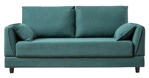 Диван-кровать прямой Макс ТД 287 жаккард Анри 19 изумрудный