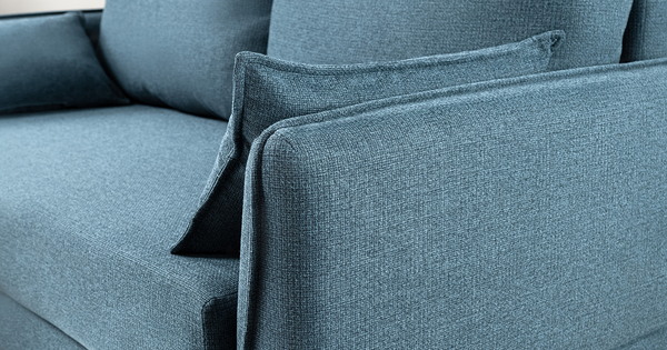 Диван-кровать прямой Макс ТД 288 жаккард Анри 24 синий деним