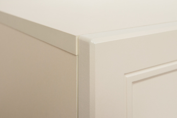 Шкаф-пенал Марион 16.340.01 слоновая кость С341 PE, слоновая кость 6898 ПВХ (собирается на любую сторону)