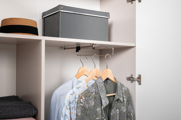 Шкаф для одежды Ричфорд 16.327.02 кашемир 5981 BS, моно керамика D166-2 ПВХ