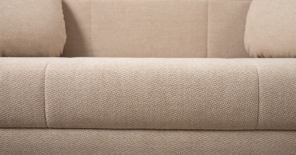 Диван-кровать прямой Тео (120) ТД 905 велюр Danco 130 светло-бежевый